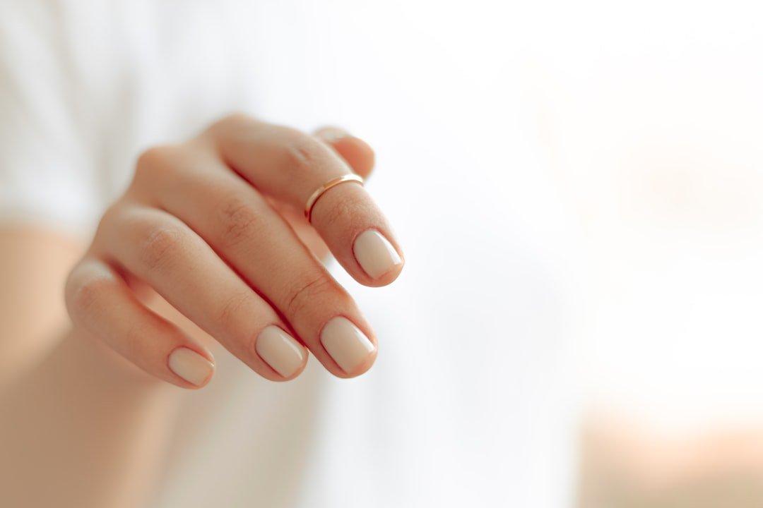 Natural nails shaped for everyday hand use